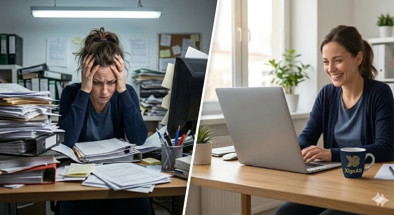 Before and after XignAll