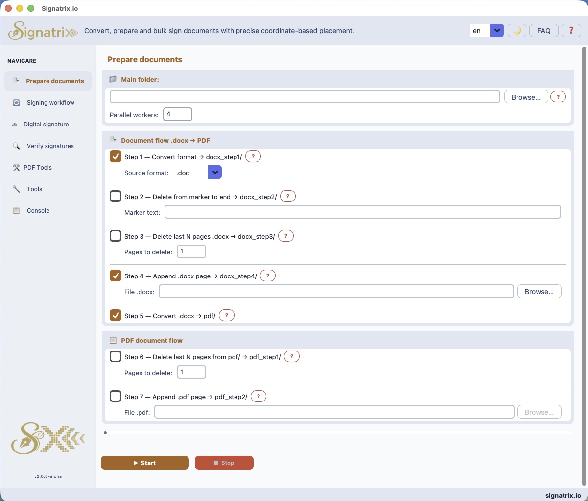 XignAll — Prepare documents light